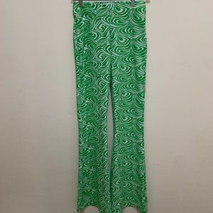 trendy green pants from garage